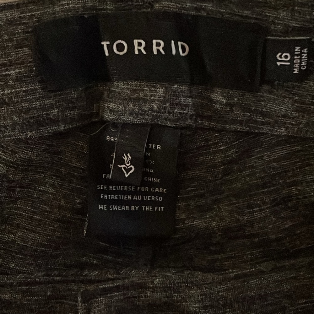 Torrid gray pants​ - Picture 3 of 3